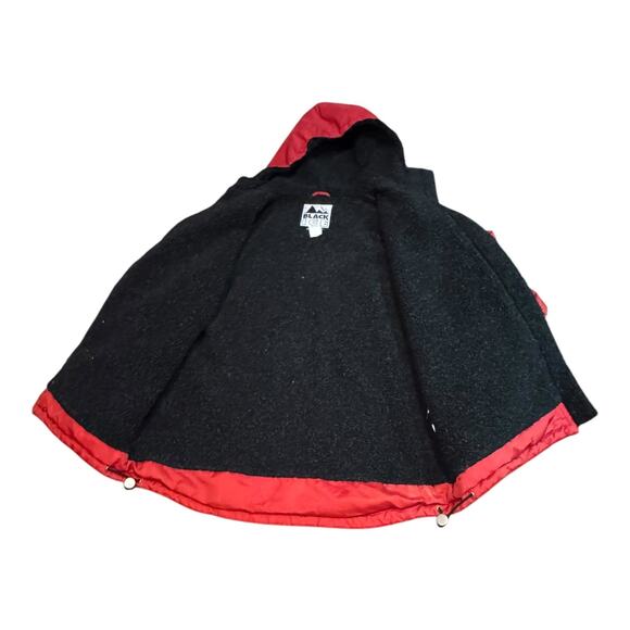 Vintage Black Ice hooded sherpa lined jacket in red size XL - Picture 6 of 16